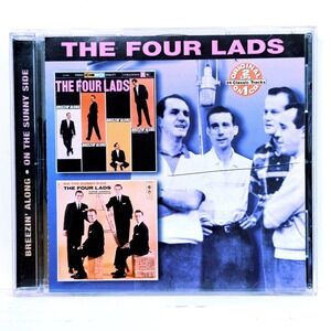 The Four Lads Breezin Along On The Sunny Side CD 24 Tracks 2 LPs Vocal Jazz 2000